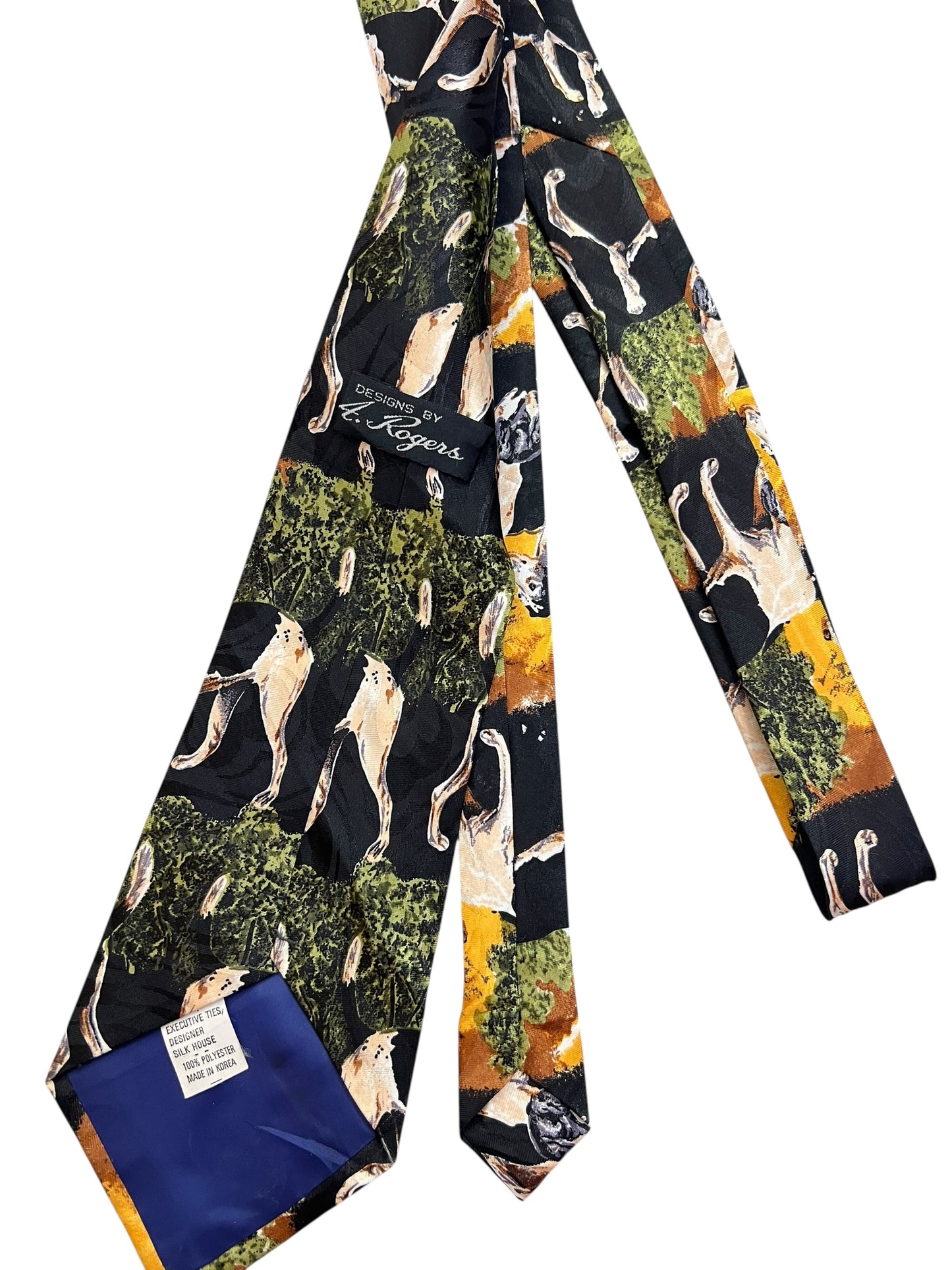 Vintage Dog Sled Tie