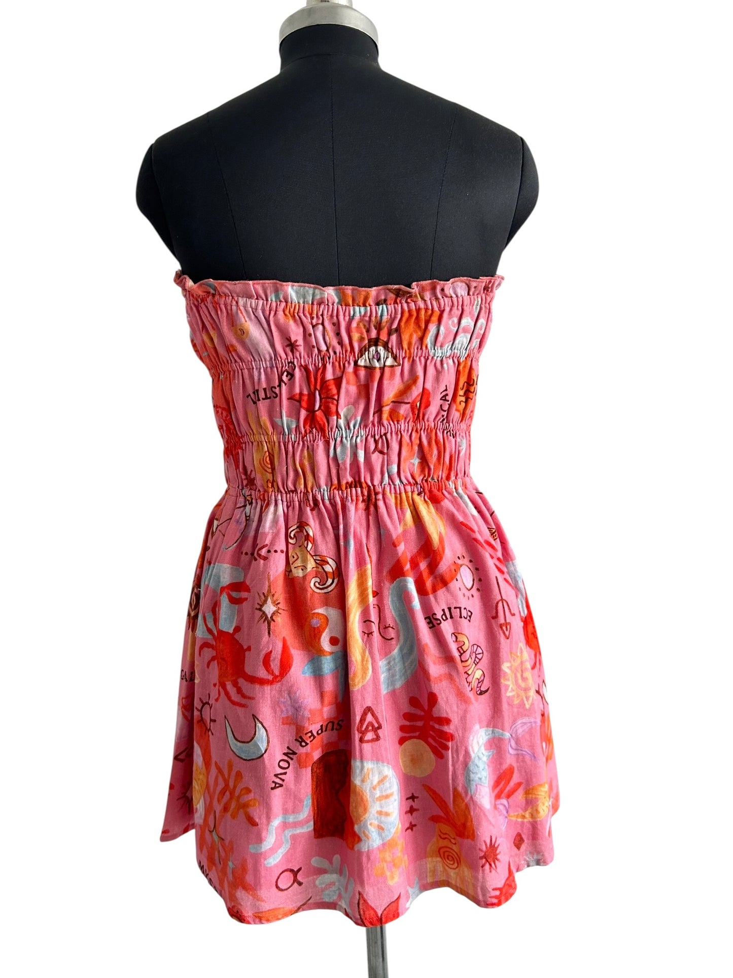 Strapless Quirky Dress