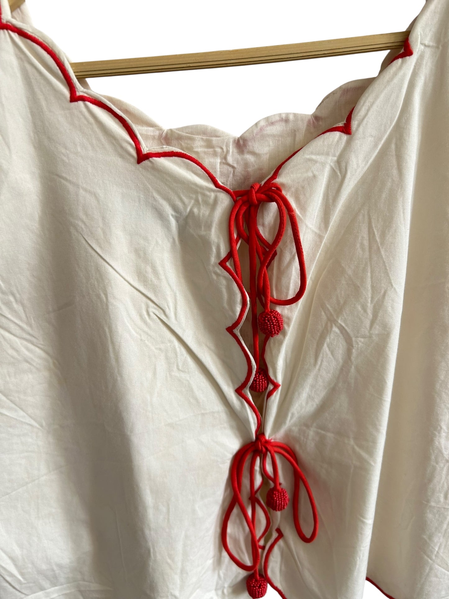 Embroidered Cotton Top