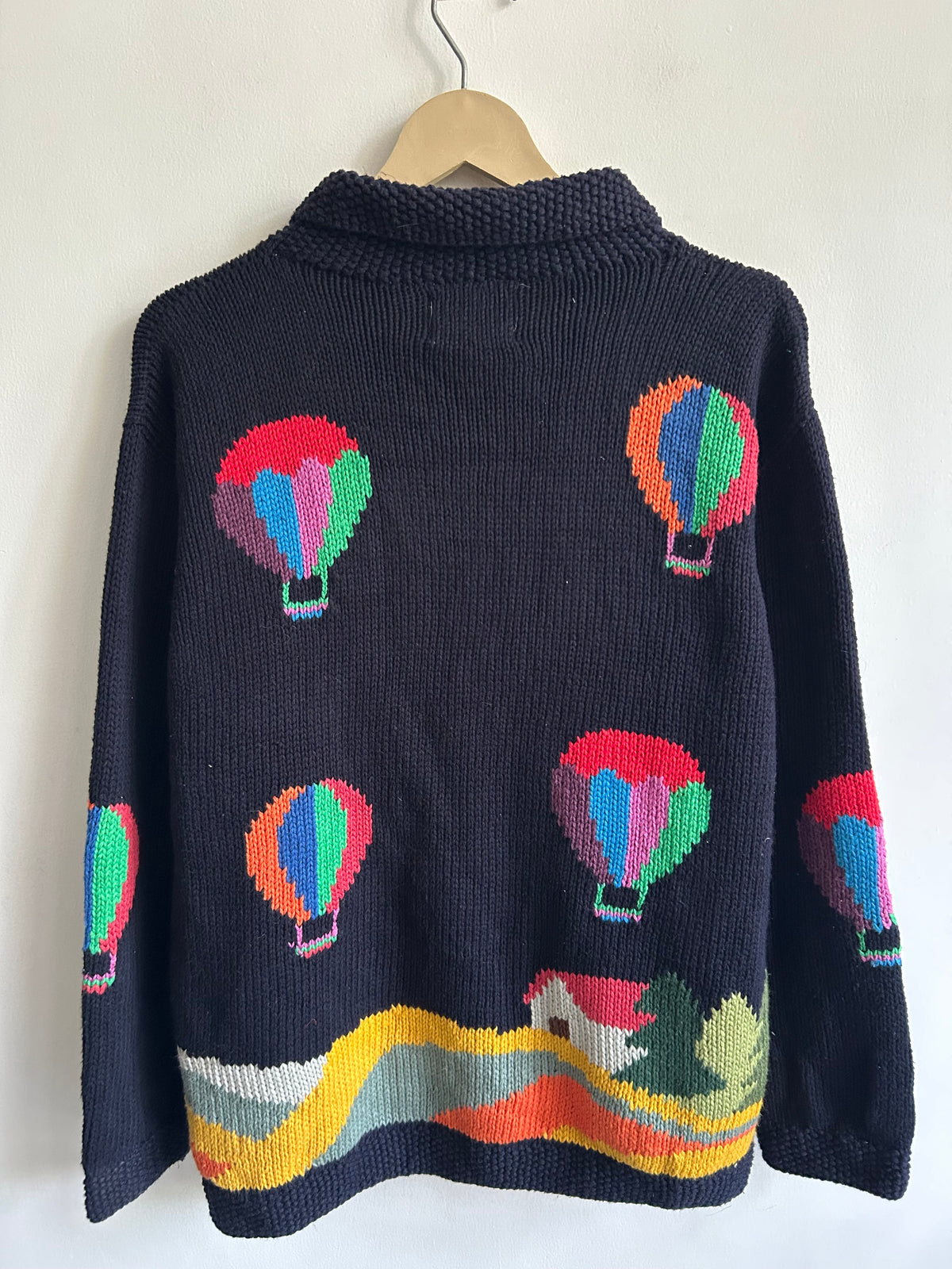 Hand loomed Balloon Sweater