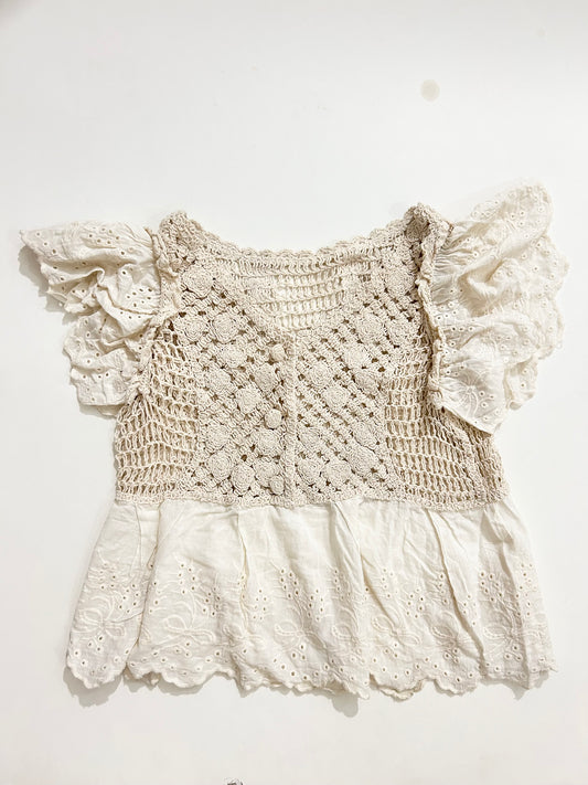 Crochet Top: Bust-34”/36”