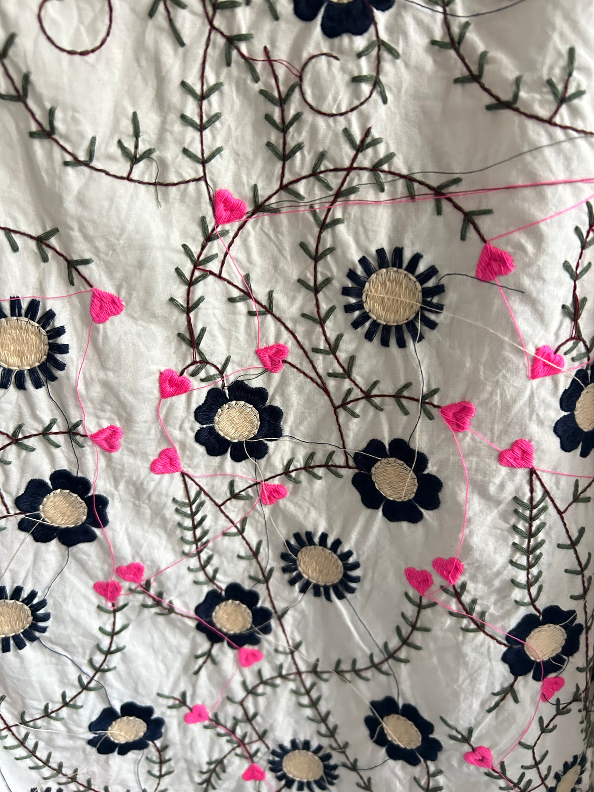 Embroidered Shrug: 46”