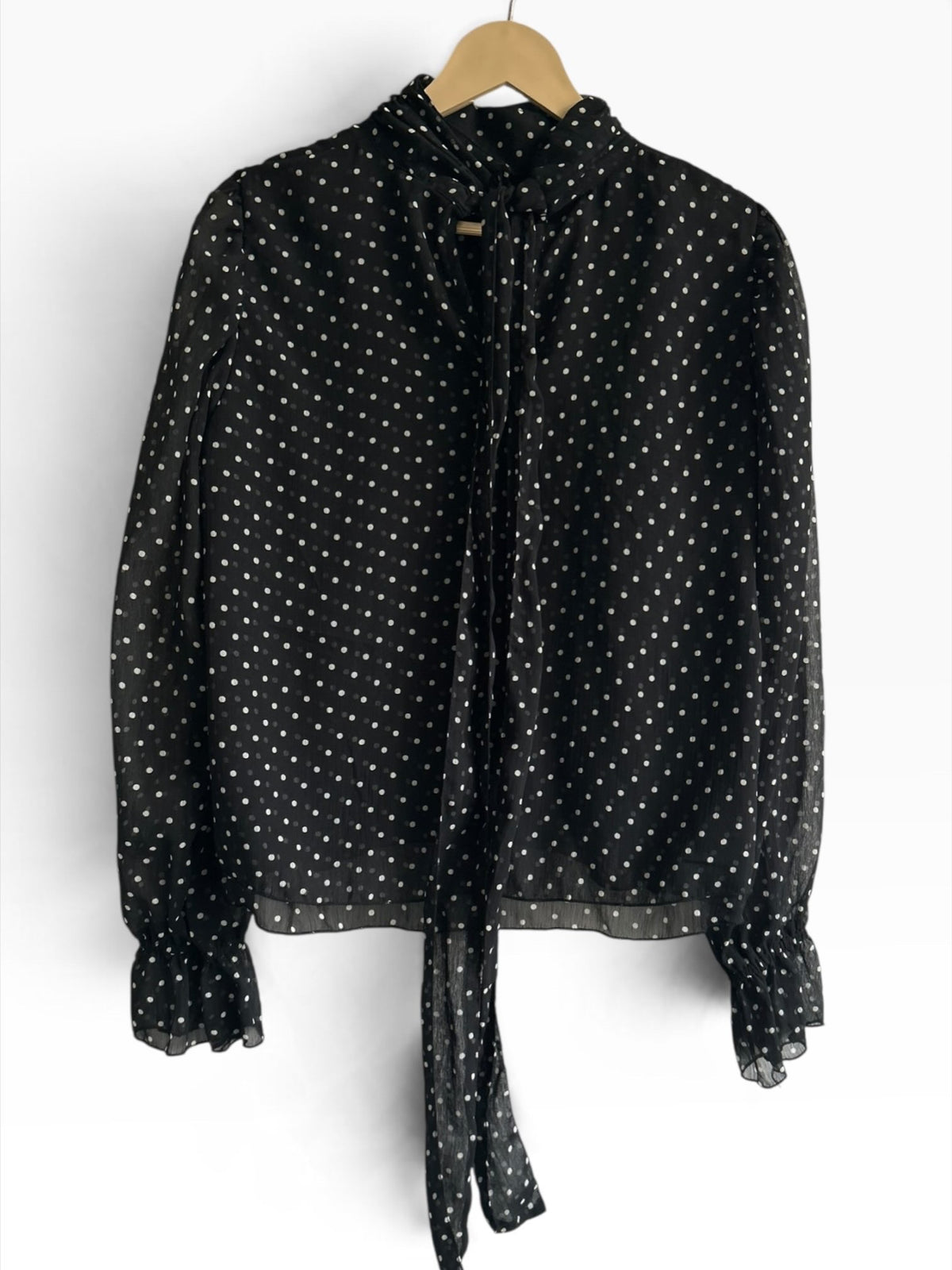 Polka Scarf Top: 38”