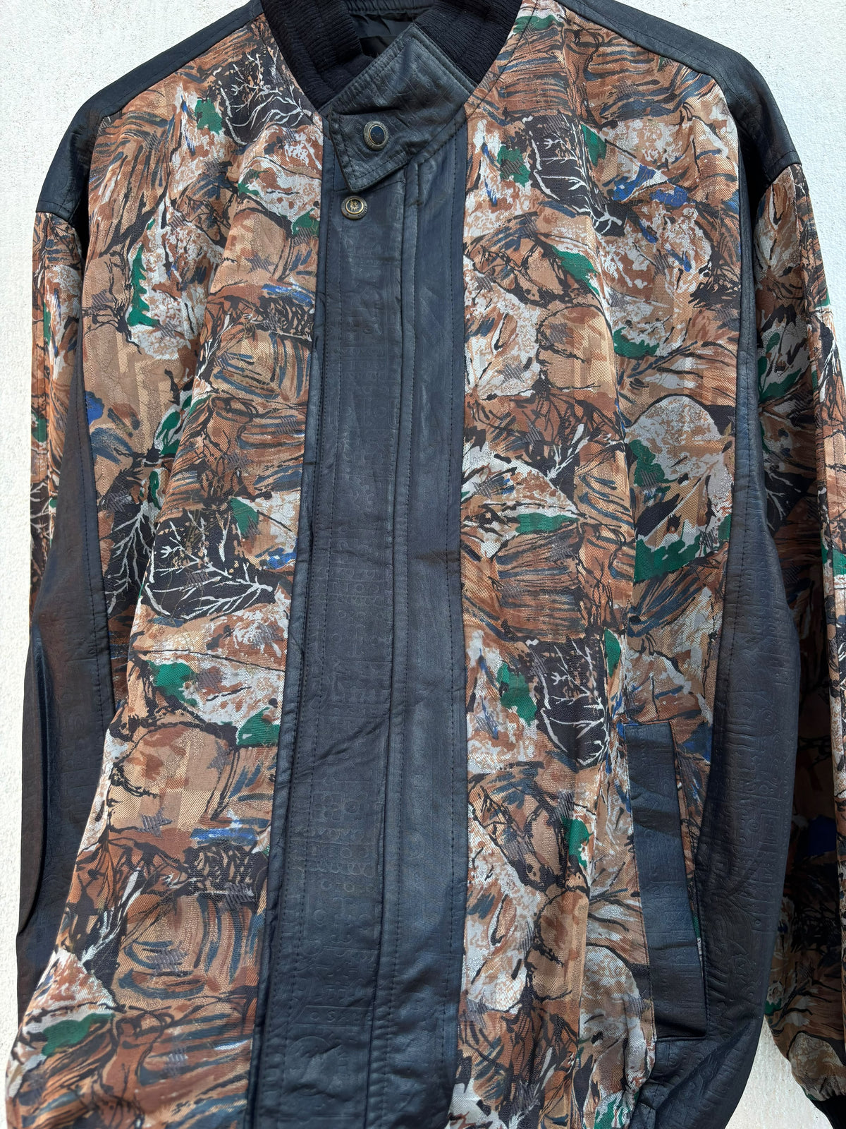 Vintage Brown Jacket: 48”