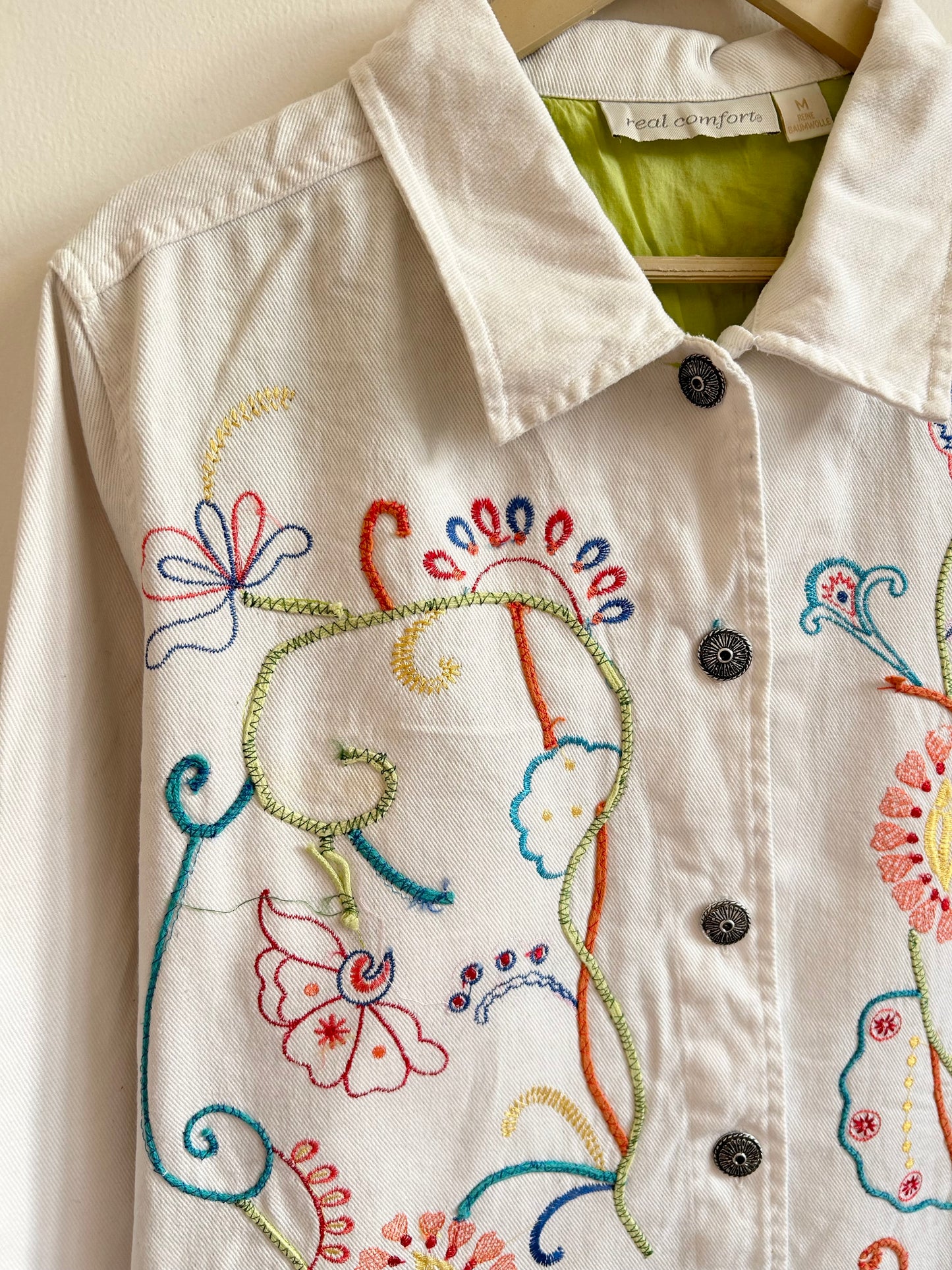 Embroidered Denim Jacket