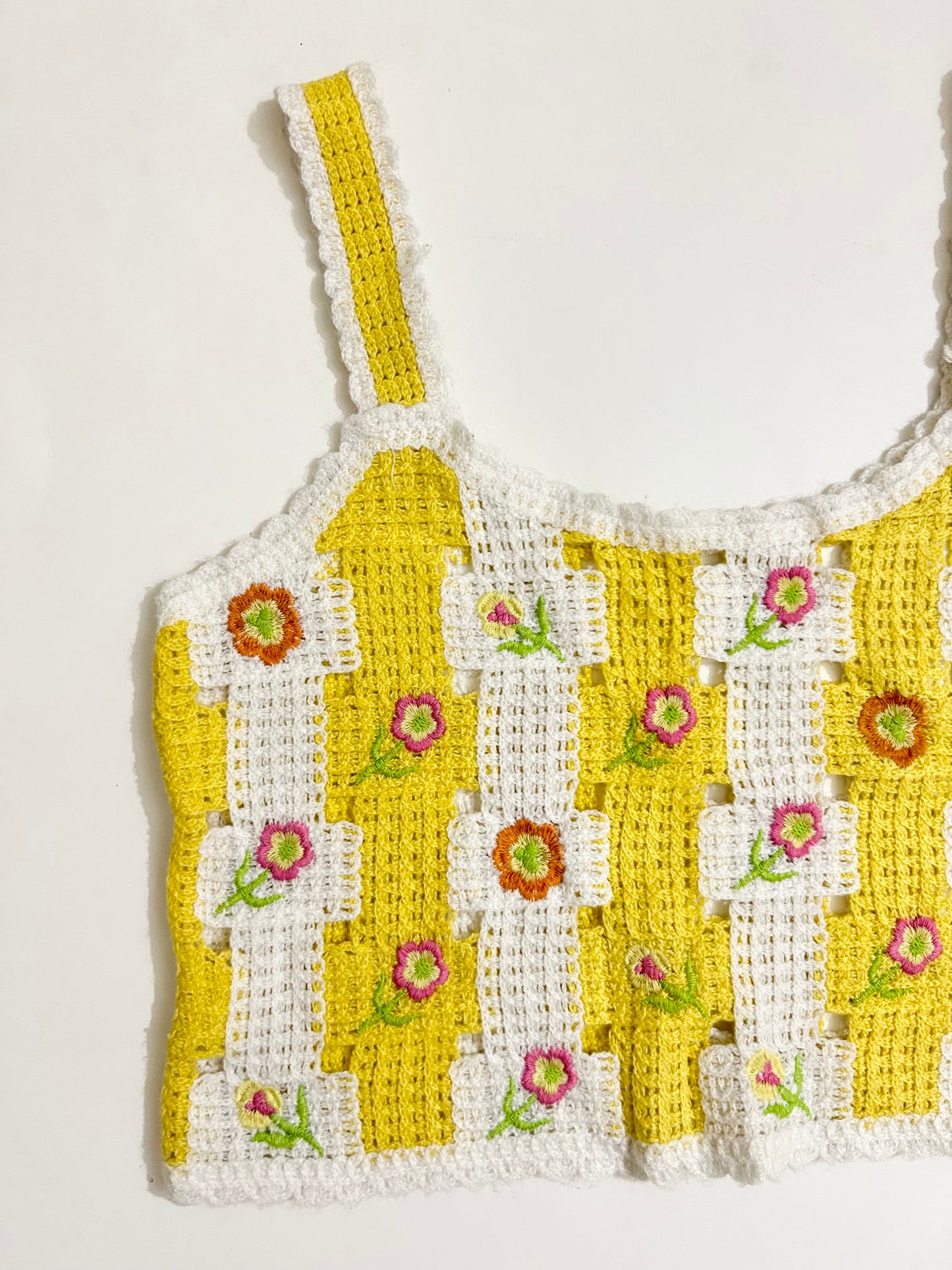 Floral Crochet Top