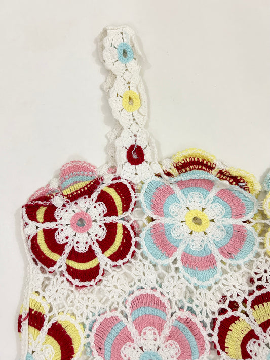 Floral Crochet Top