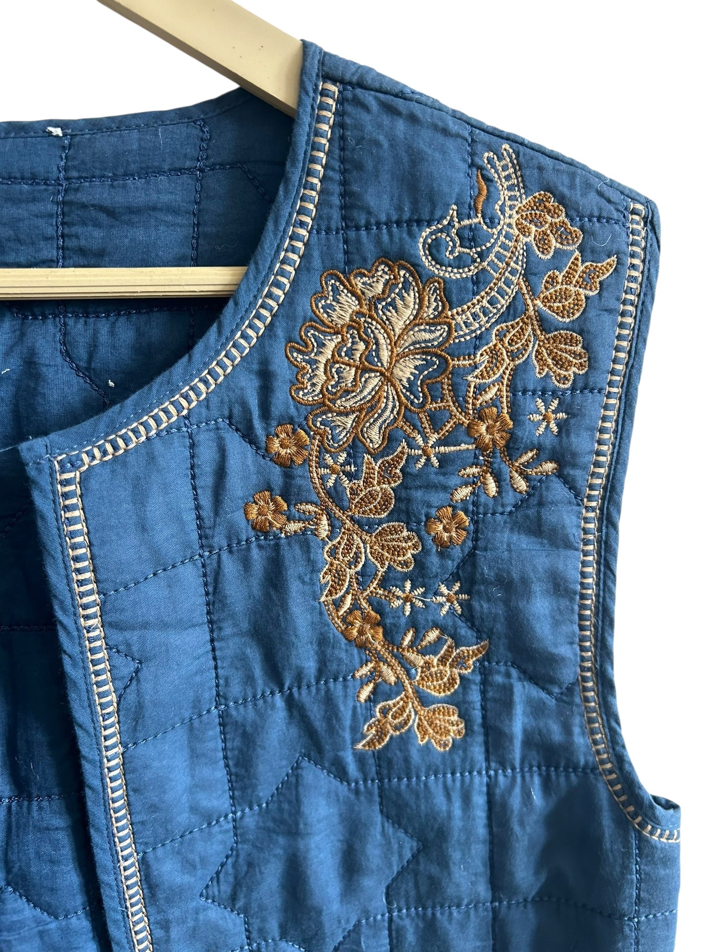 Cotton Embroidered Vest