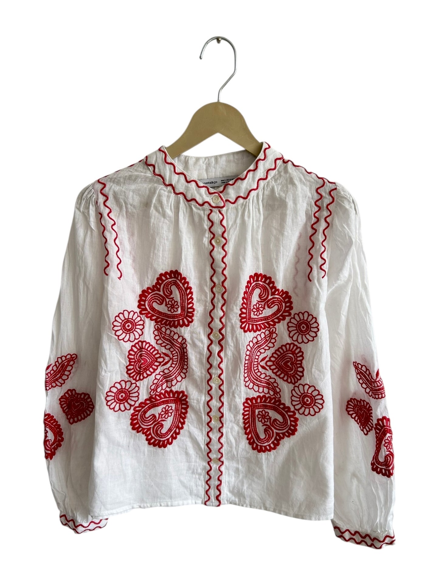 Cotton Embroidered Top