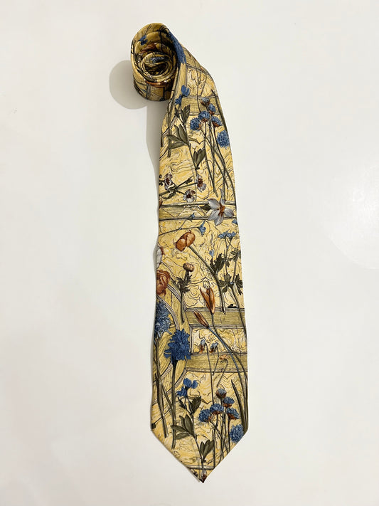 Botanical vintage Tie
