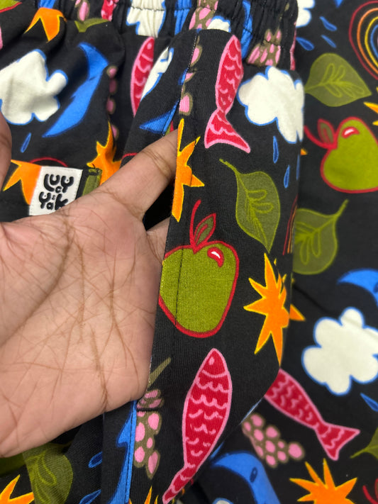 Lucy&Yak Naive Print Shorts