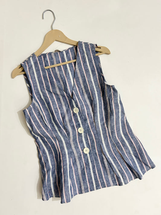Striped Vest