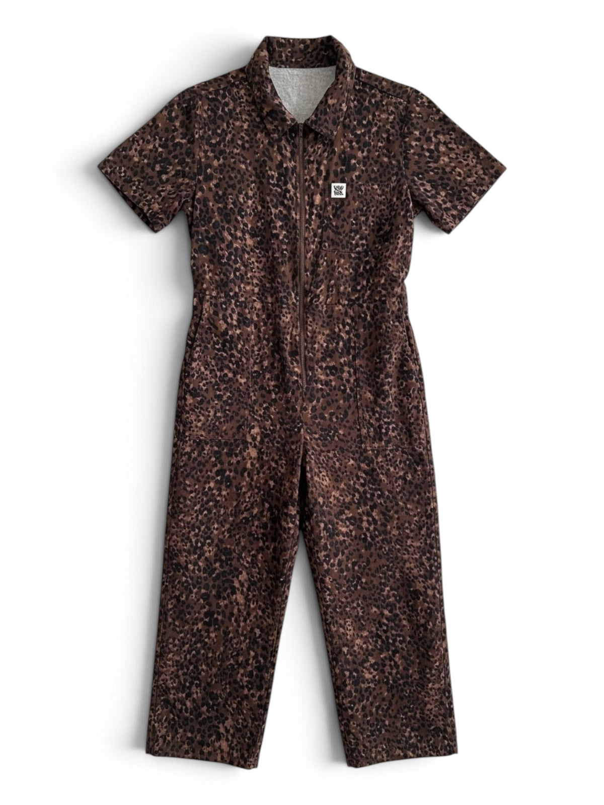 Lucy&Yak Leopard Dungaree: 38”