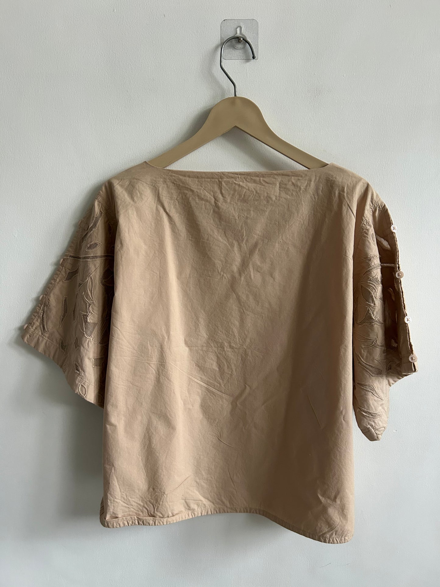 Beige Cotton Top