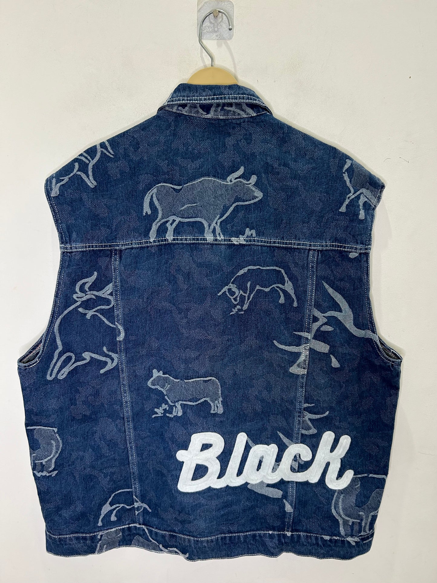 Vintage Denim Yak Vest