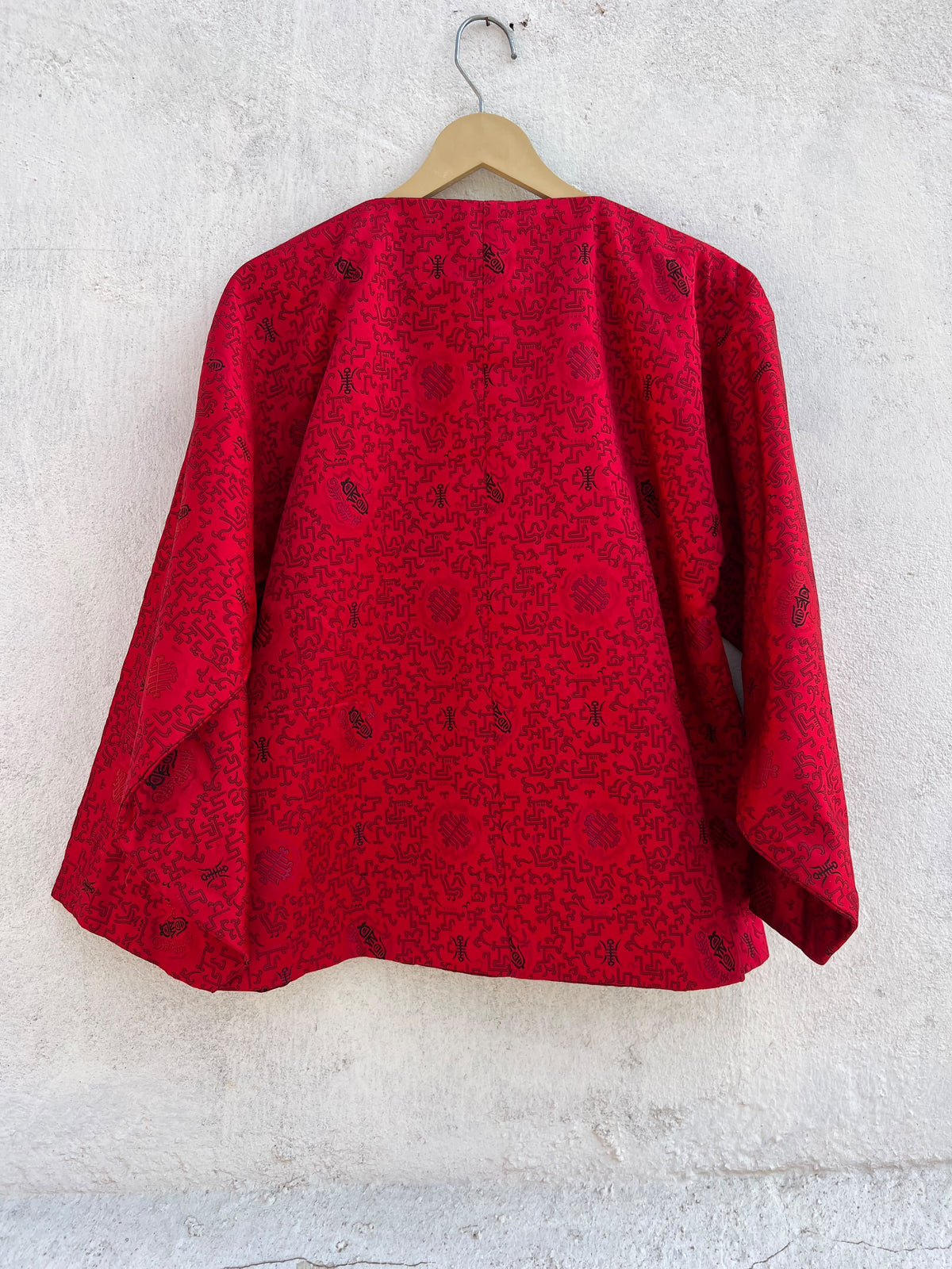 Red Vintage Jacket: 44”