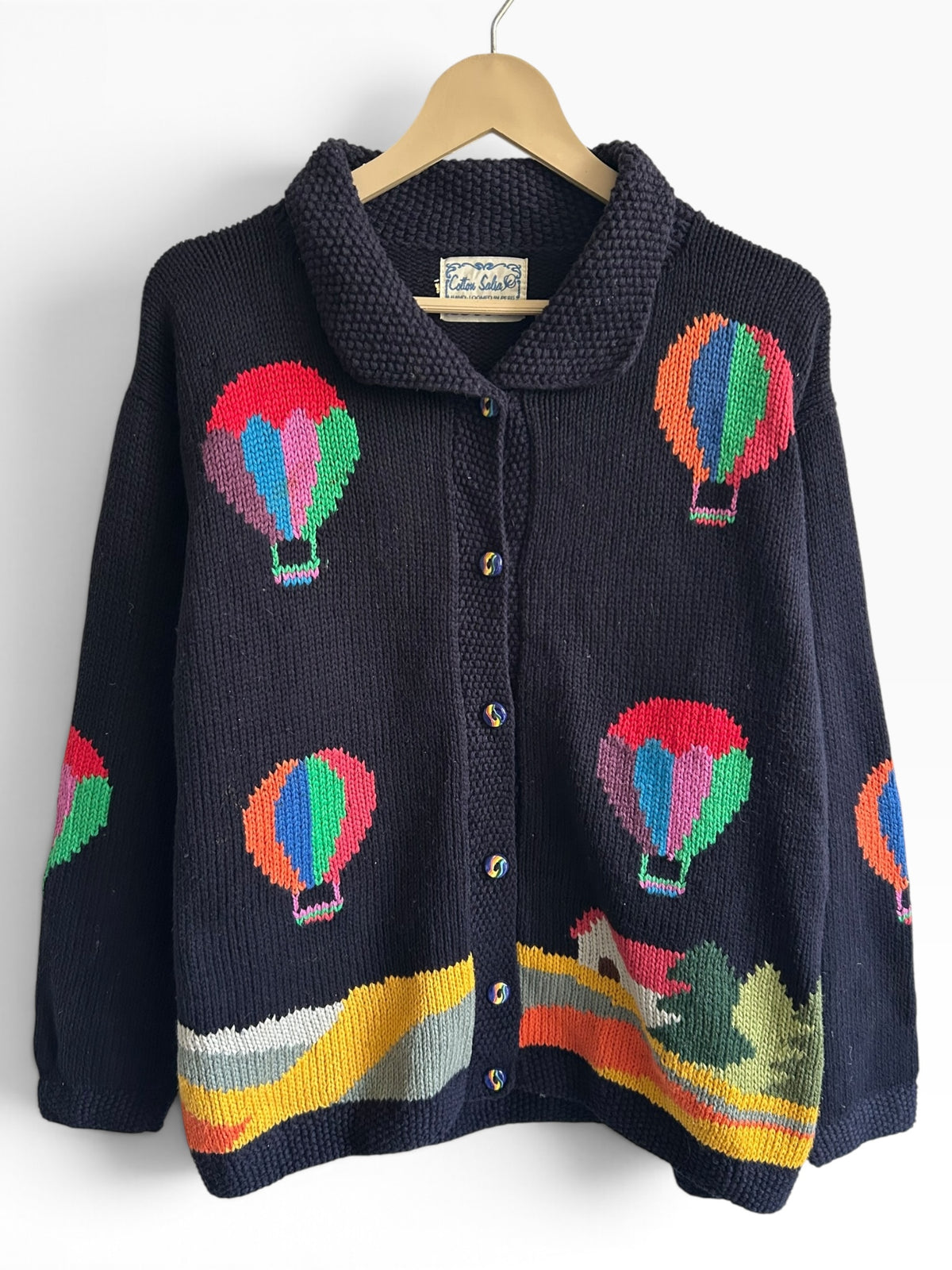 Hand loomed Balloon Sweater