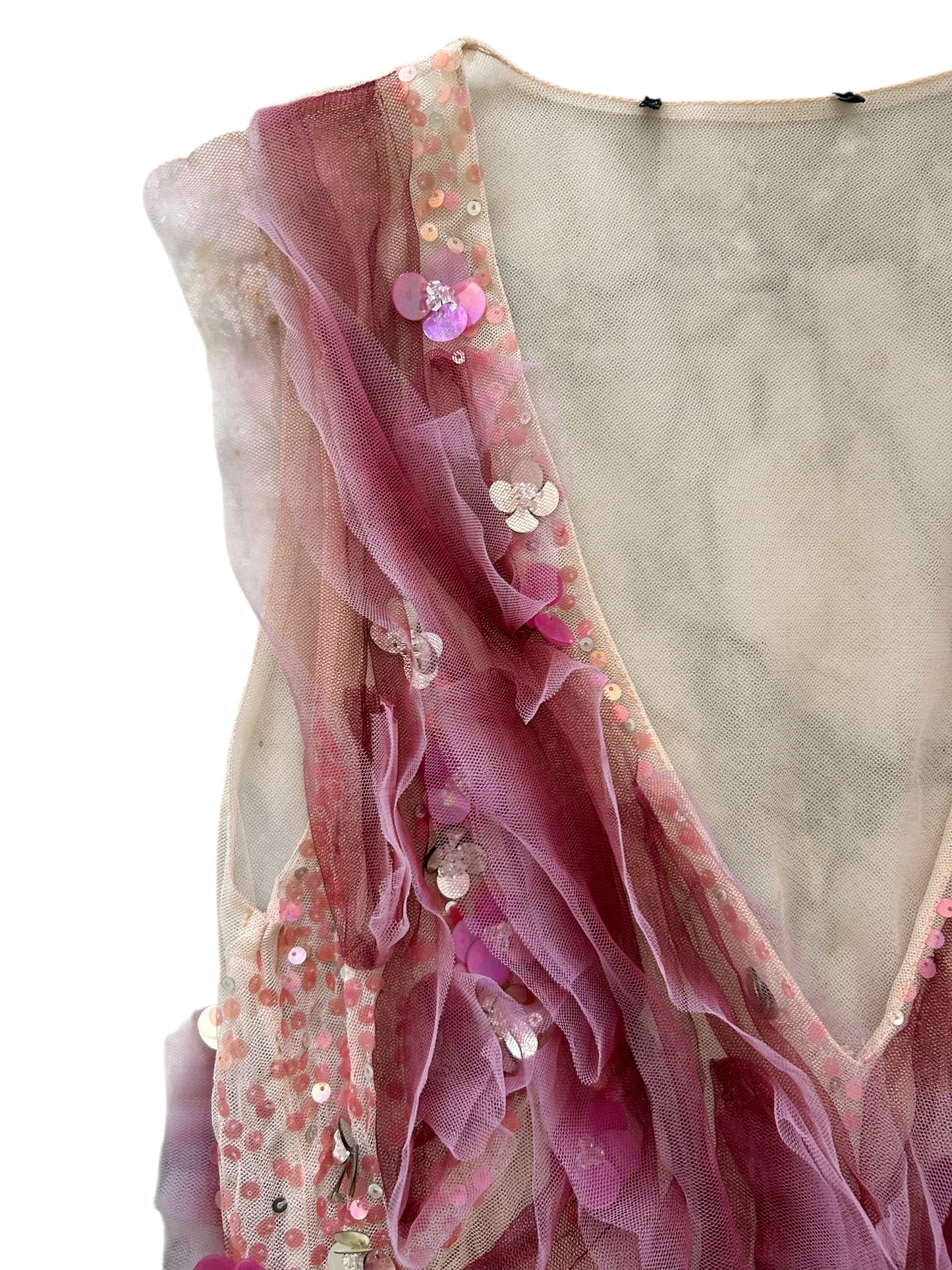 3D Rose Embellishments Dress