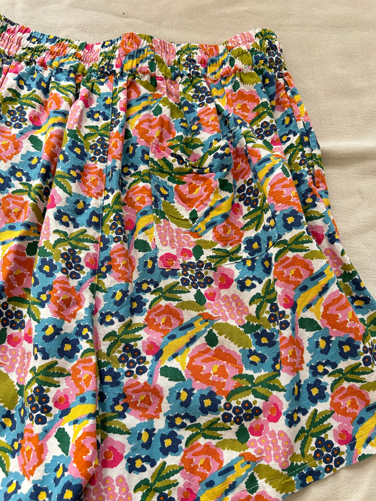 Lucy&Yak Floral Shorts: 34”
