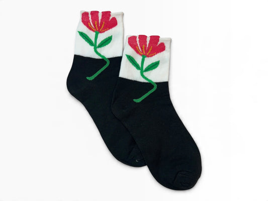 Tulip Black Socks
