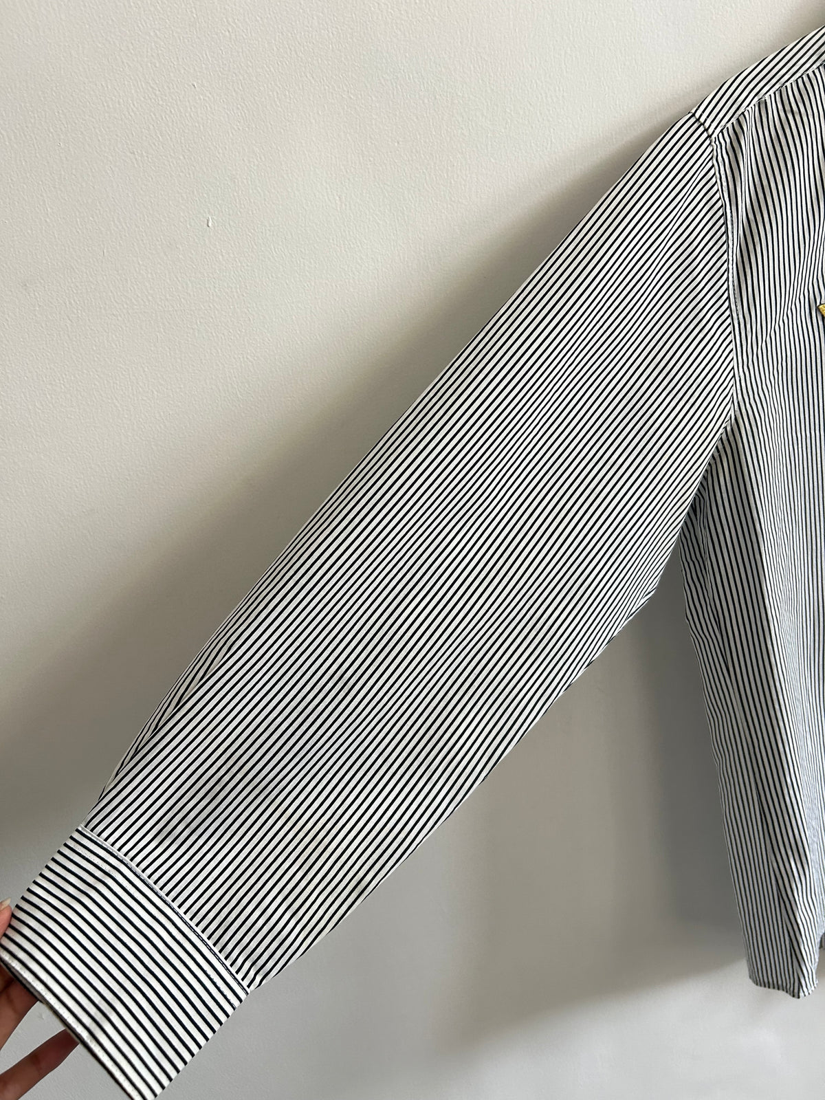 Zebra Striped Shirt: 42”