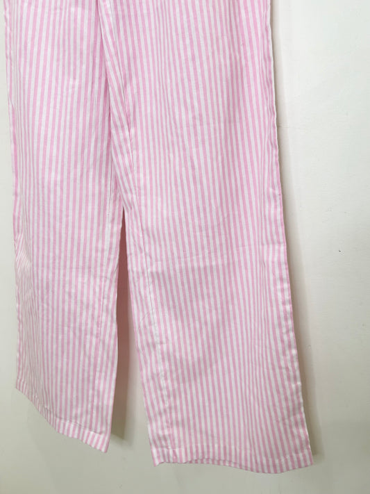 Pink Striped Pants