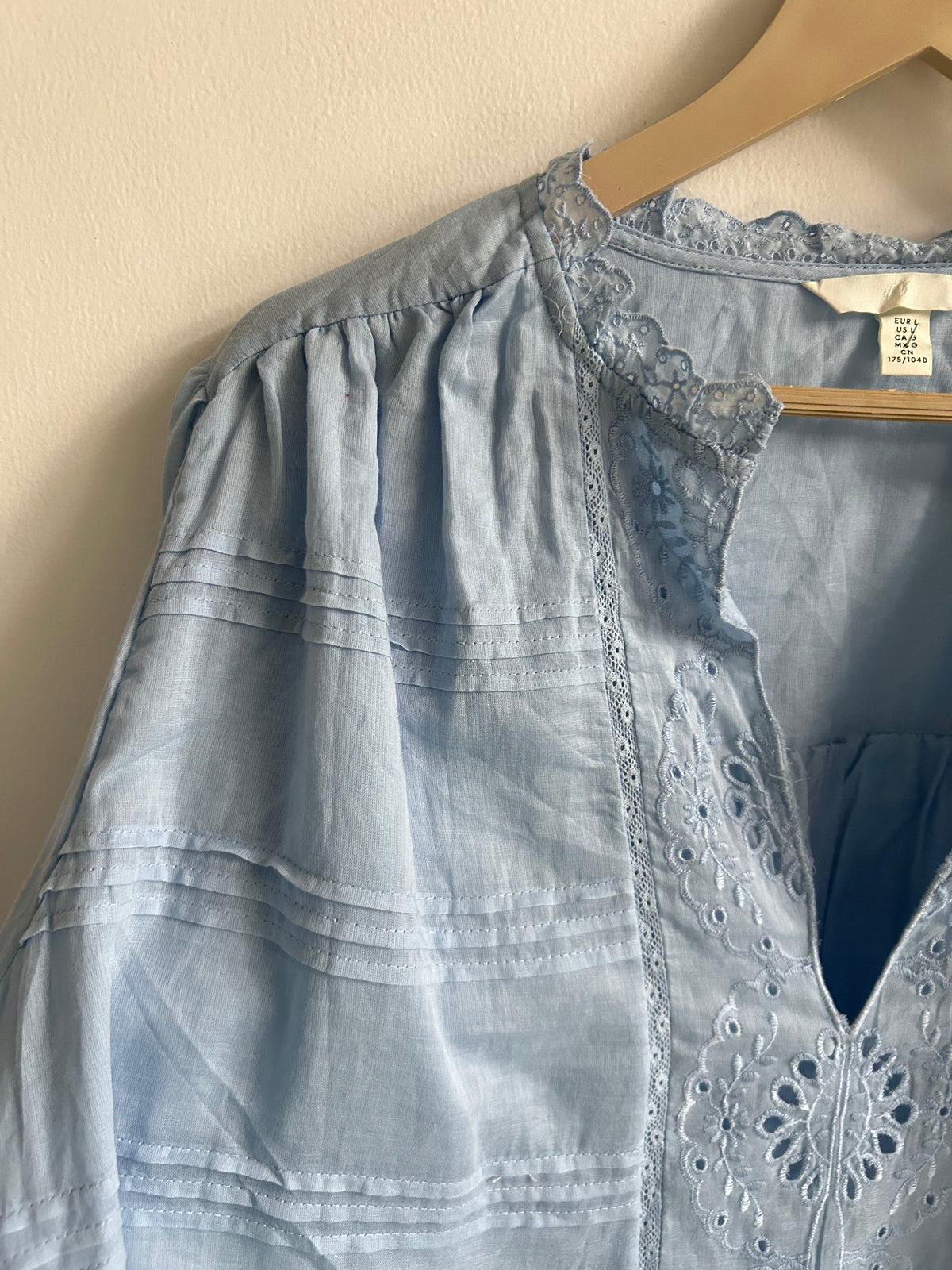 Cotton Blue Top