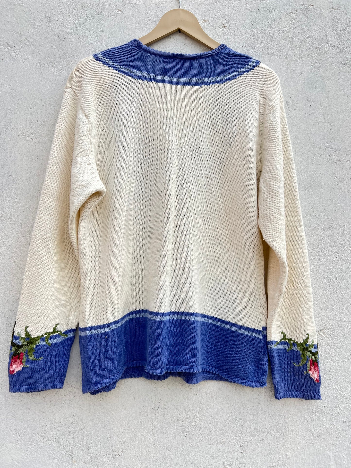 Susan Bristol Floral Sweater