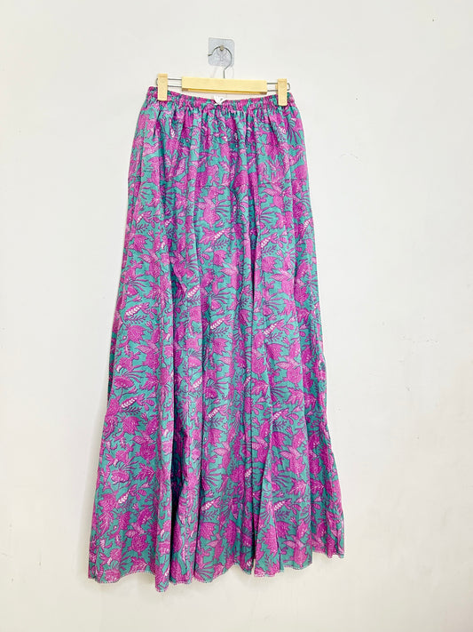 Handblock Printed Skirt