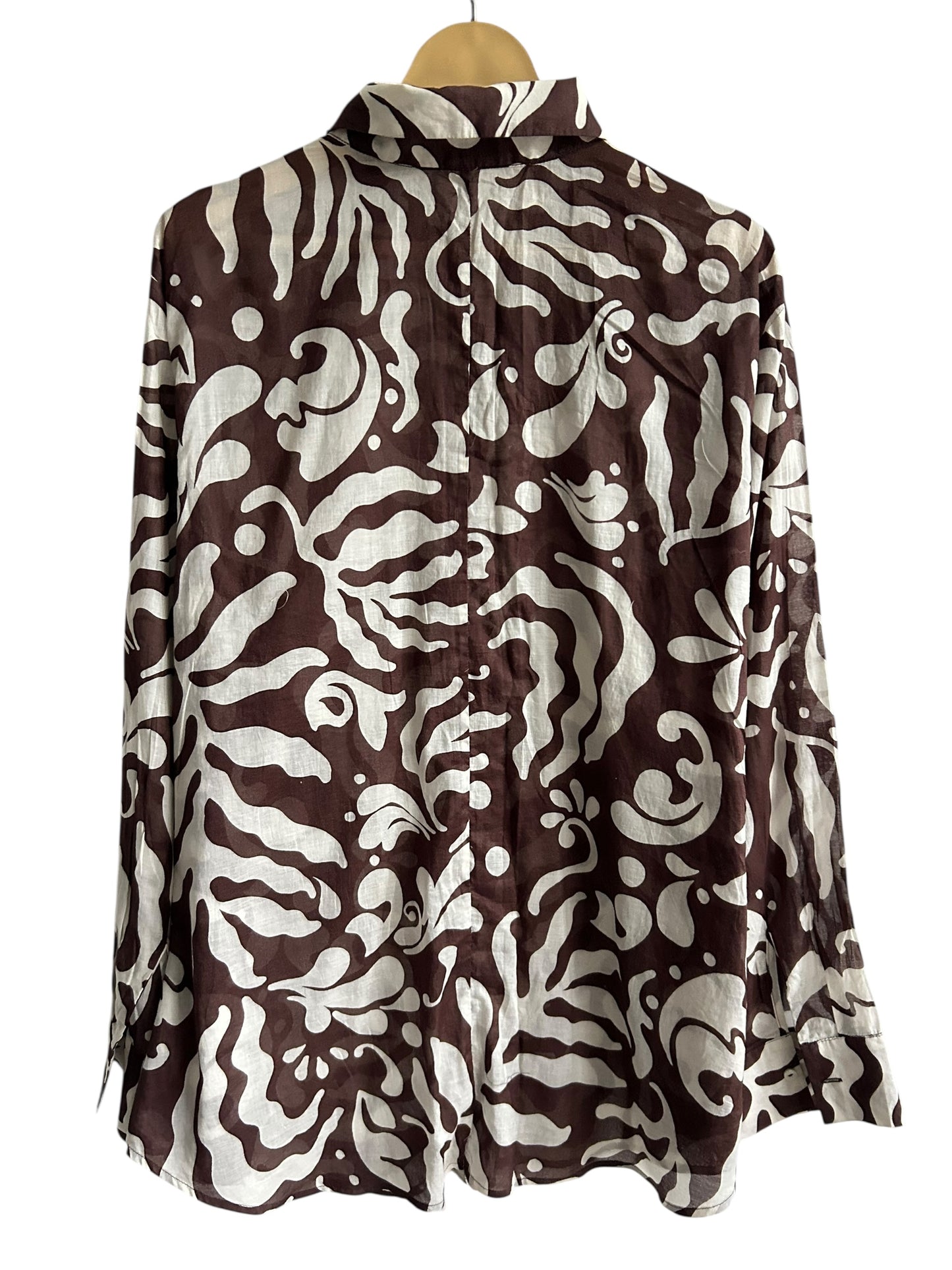 Cotton Mango Brown Shirt