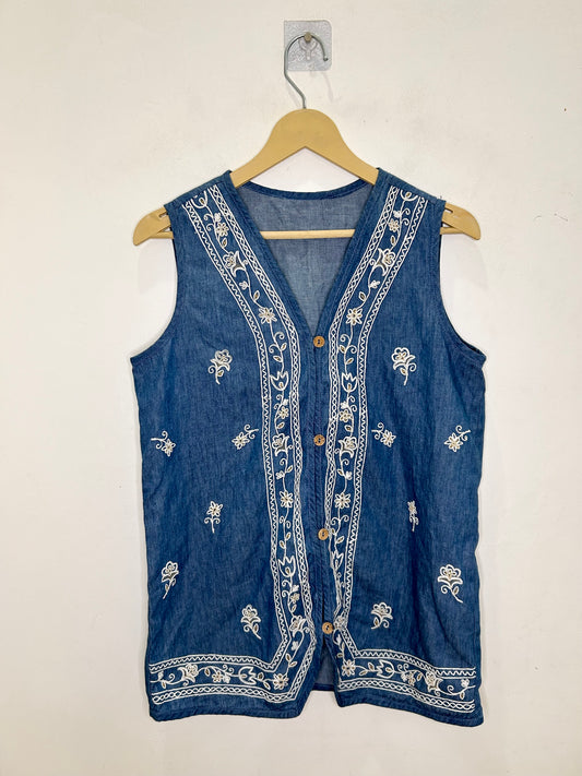 Vest Embroidered- Bust: 38