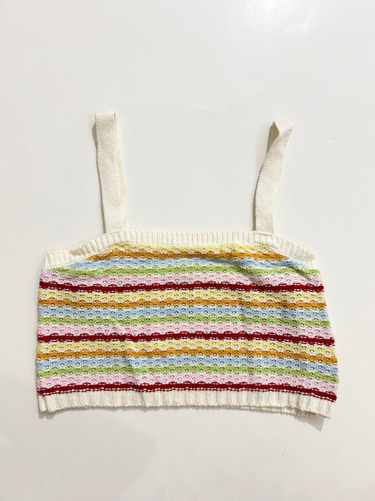 Crochet Top: Bust- 28” TO 34”