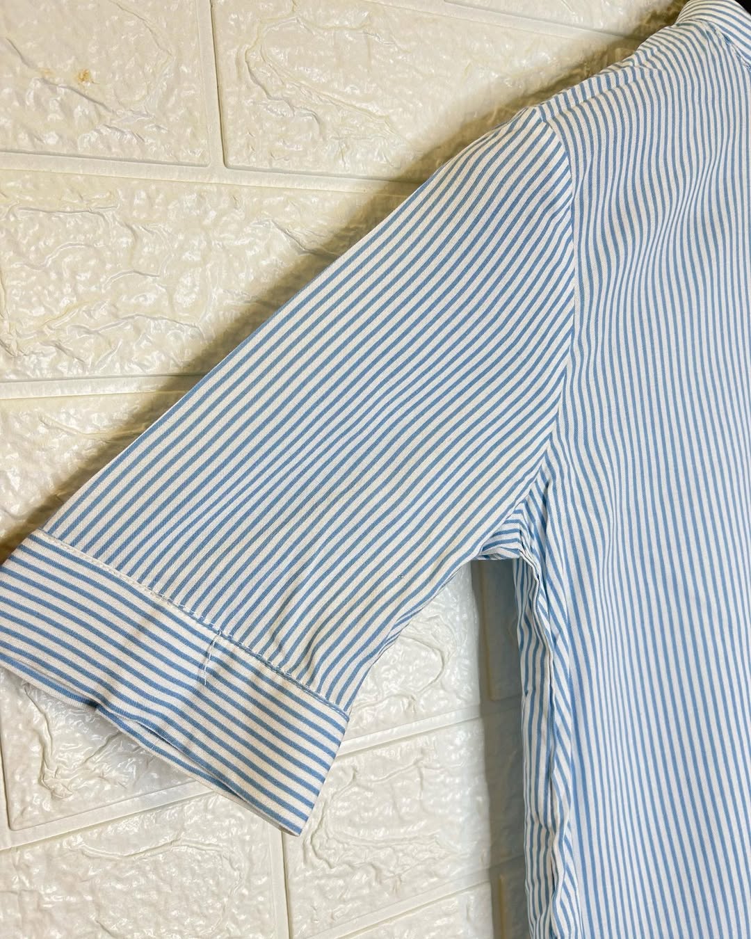 Blue Striped Shirt