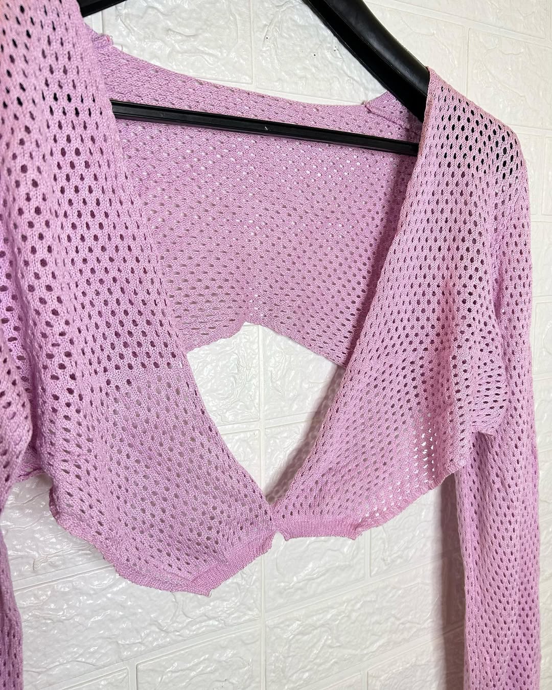 Pink Crochet Top