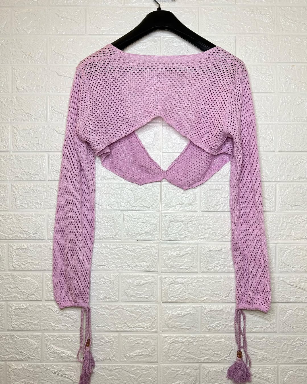 Pink Crochet Top