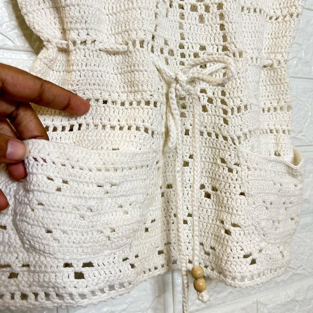 Crochet White Top