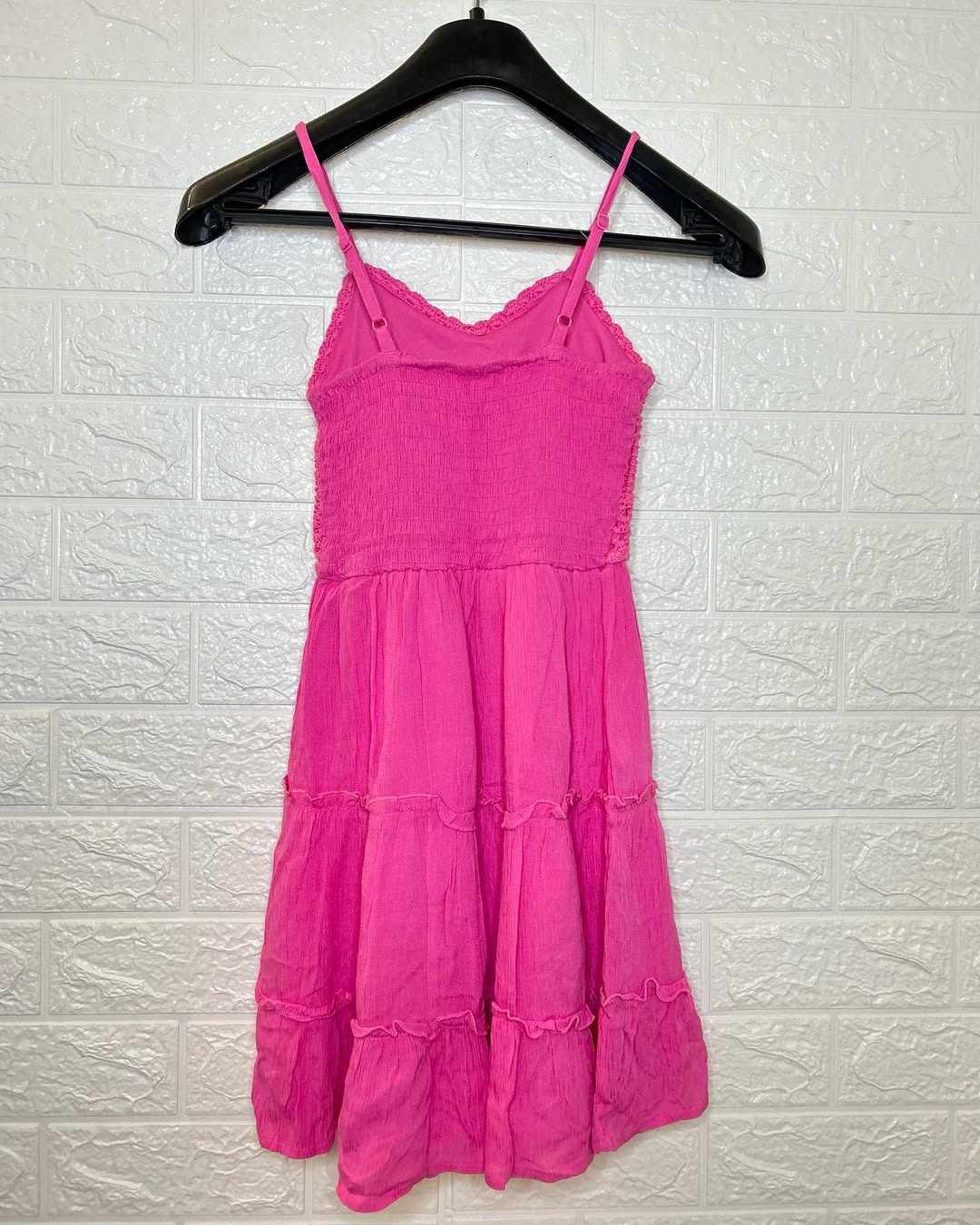 Crochet Pink Cotton Tunic Top