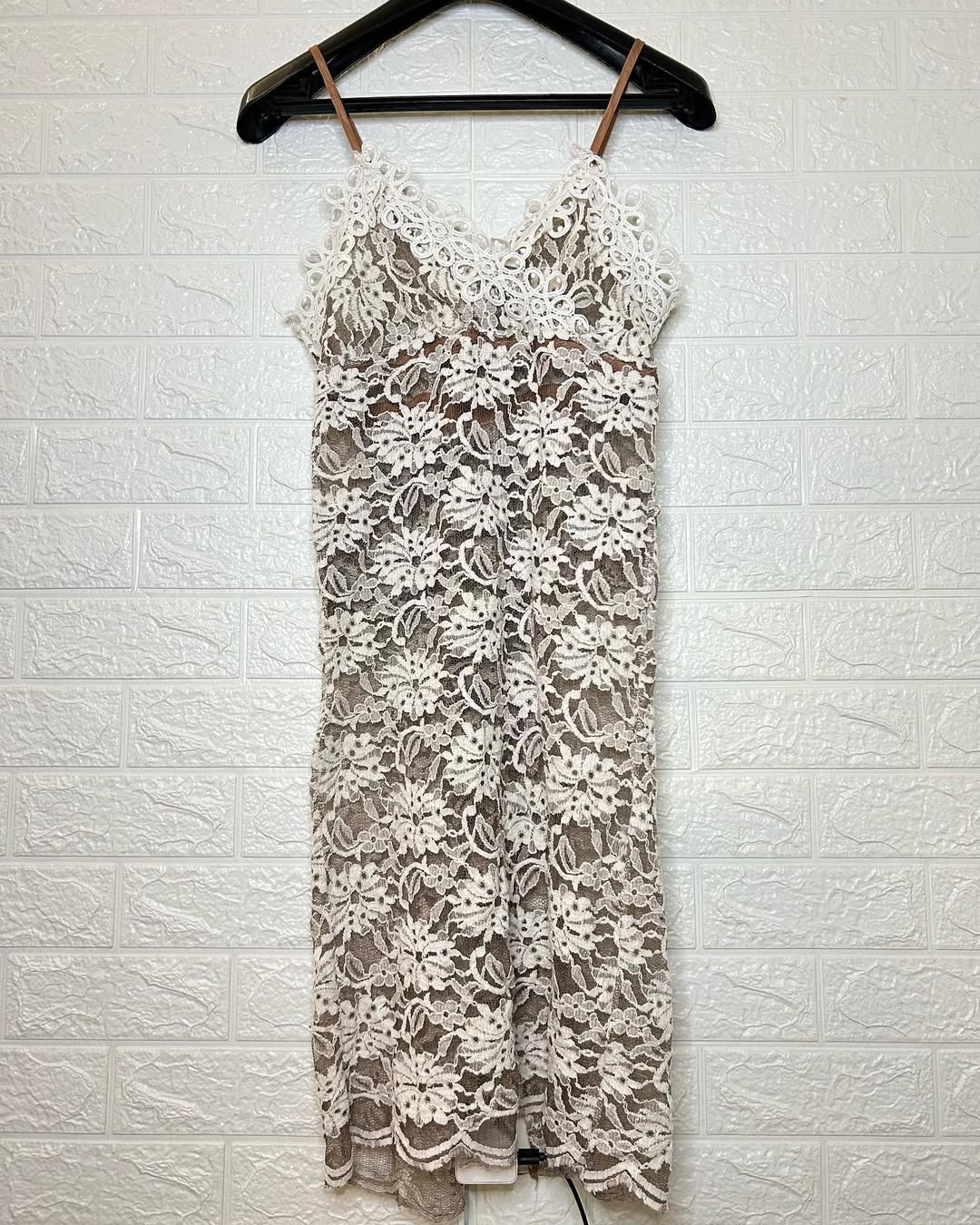 Lace Beige Dress