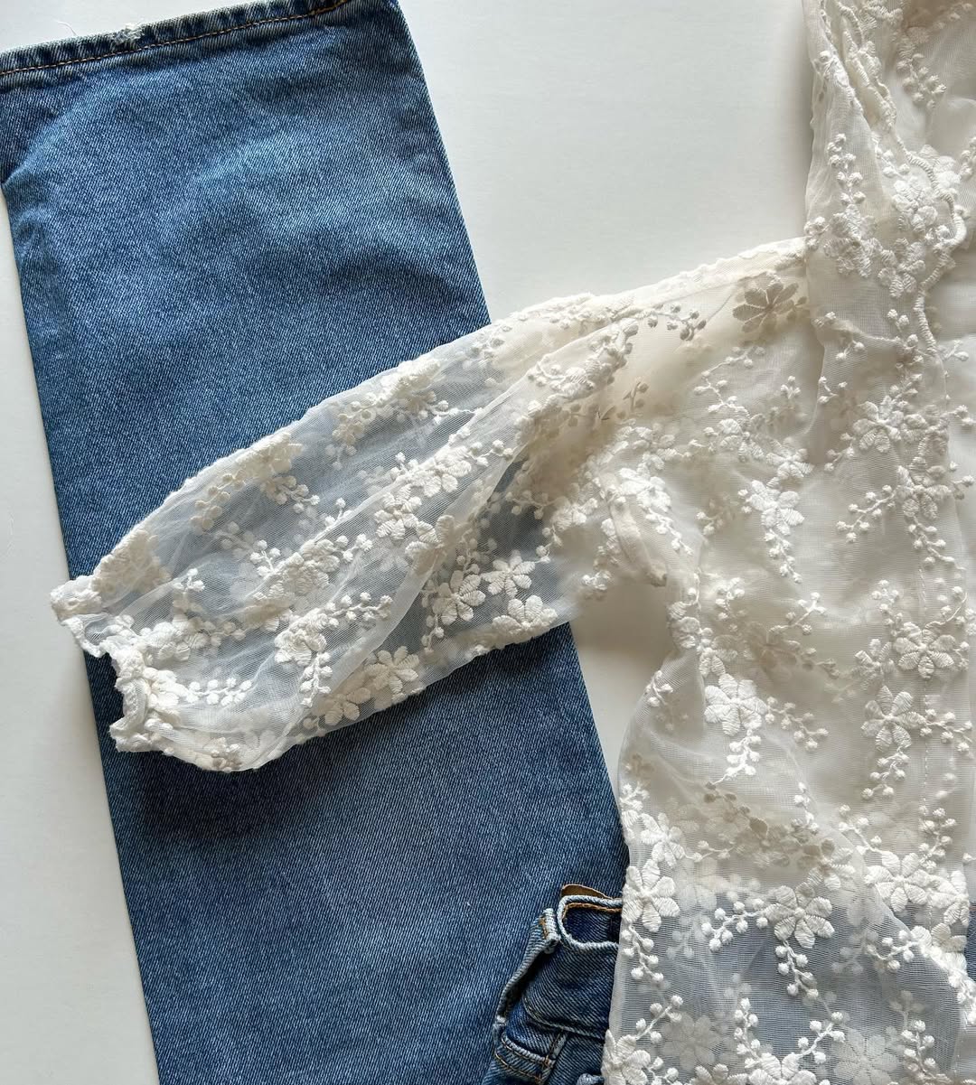 White Shrug with Cap