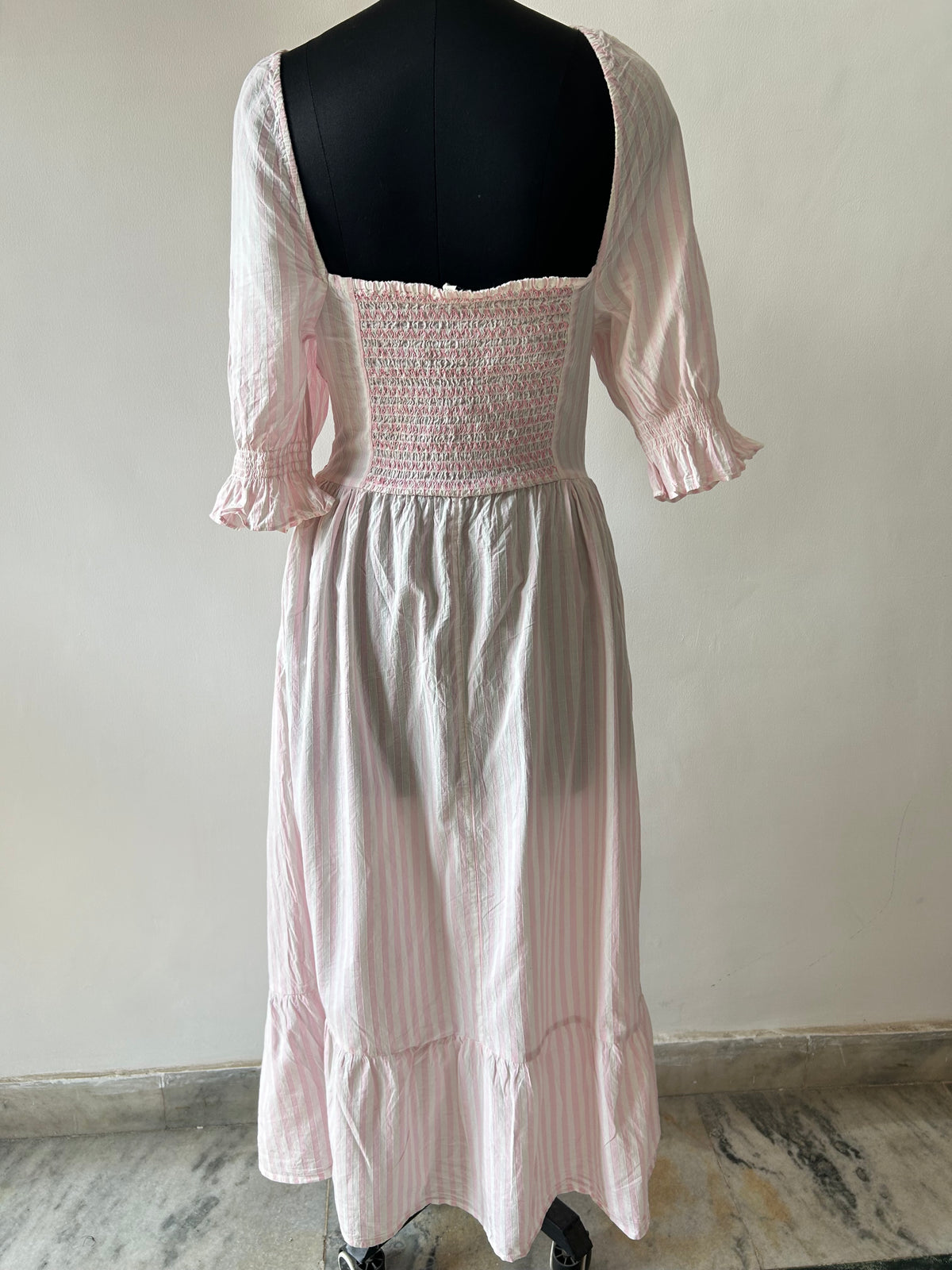 Pink Striped Dress