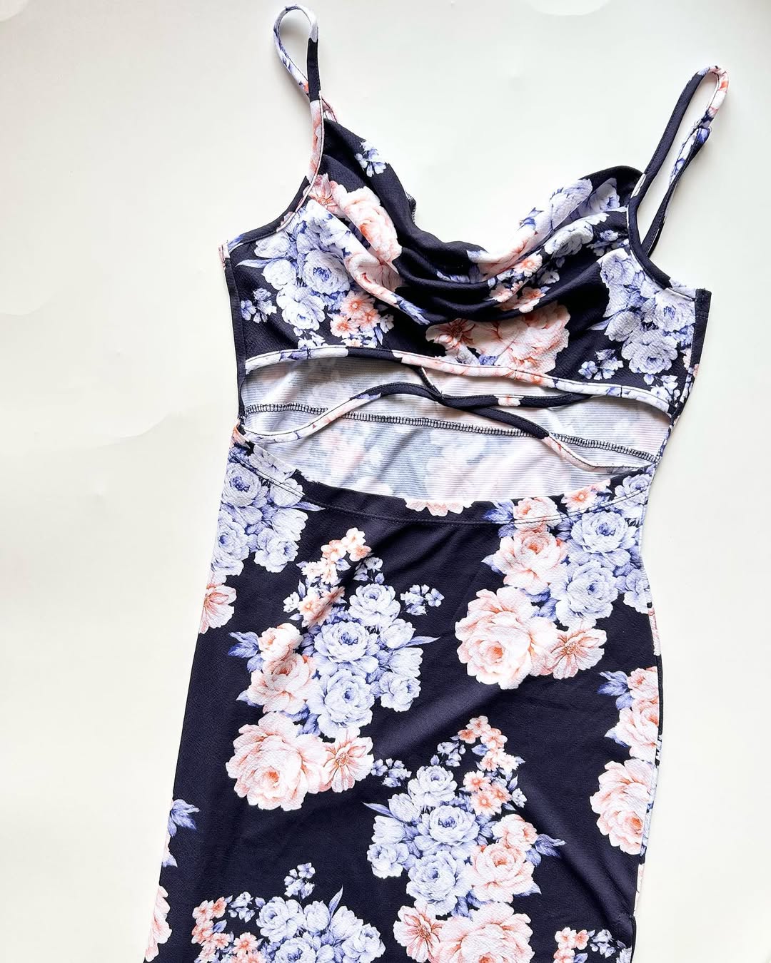 Floral Cut Out Dress