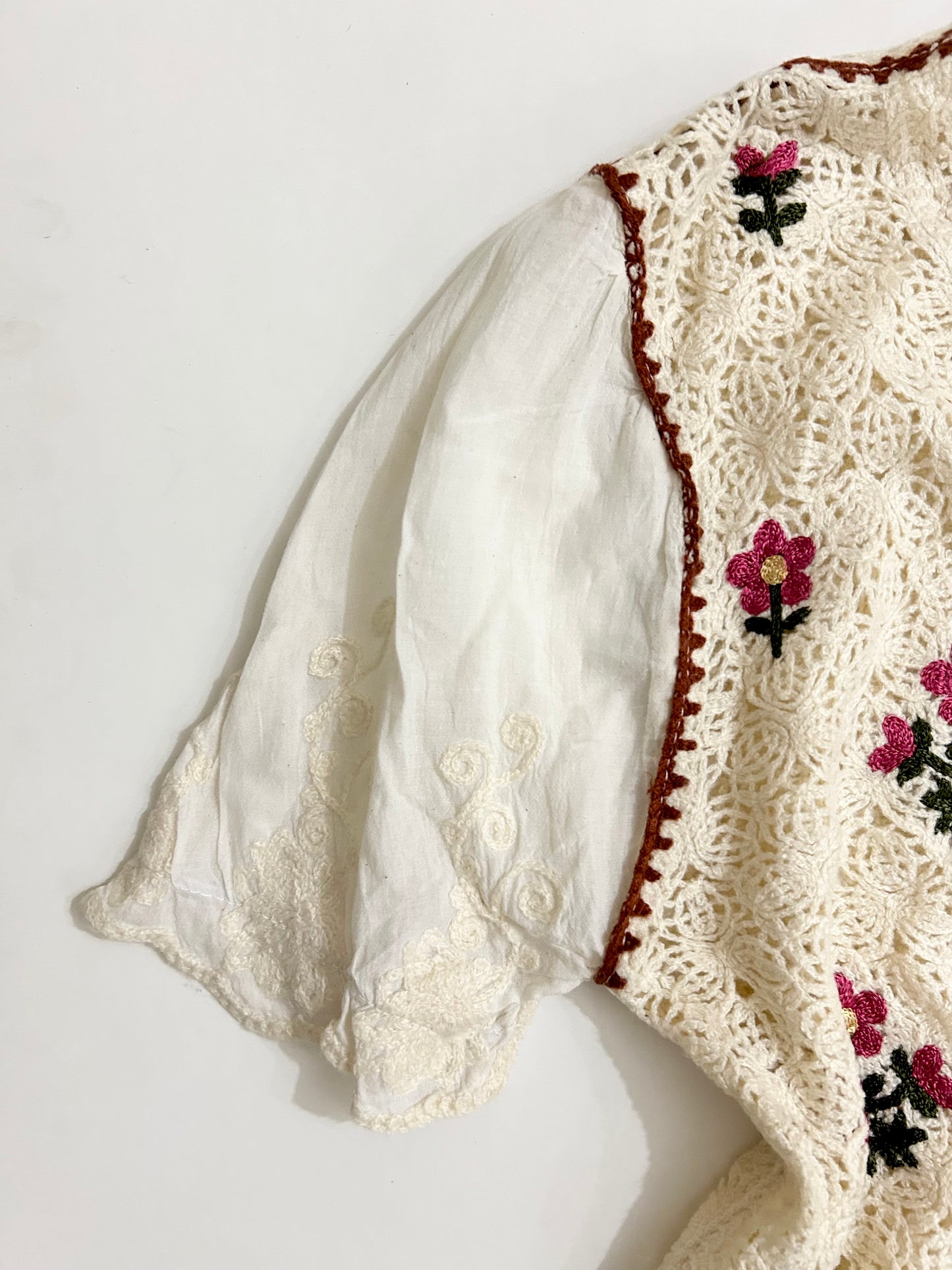 Crochet Floral Top