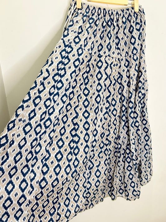 Cotton Hexagonal Skirt