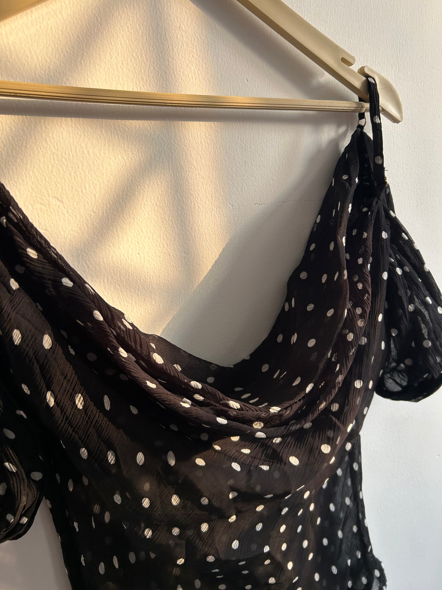 Polka dot top
