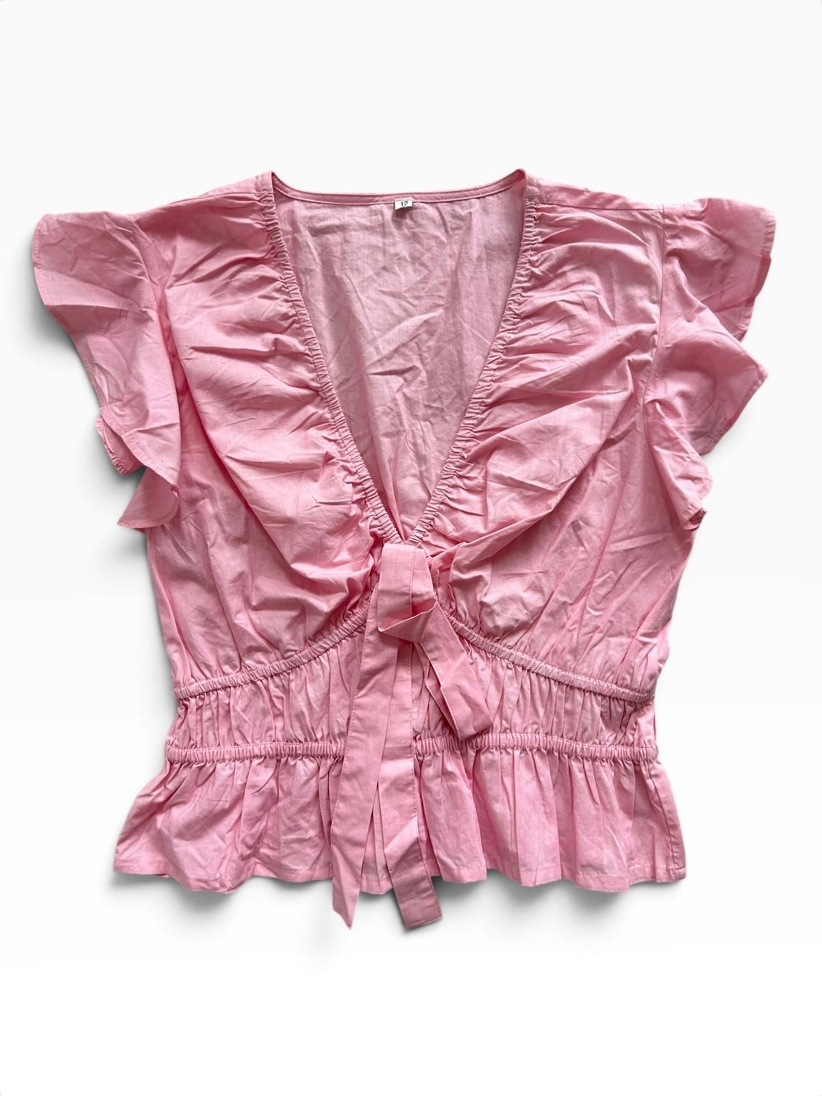 Pink Bow Top