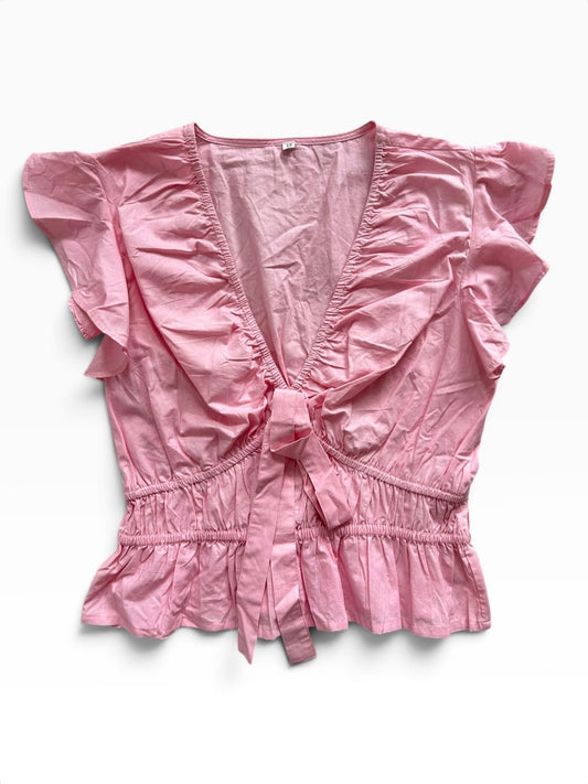 Pink Bow Top
