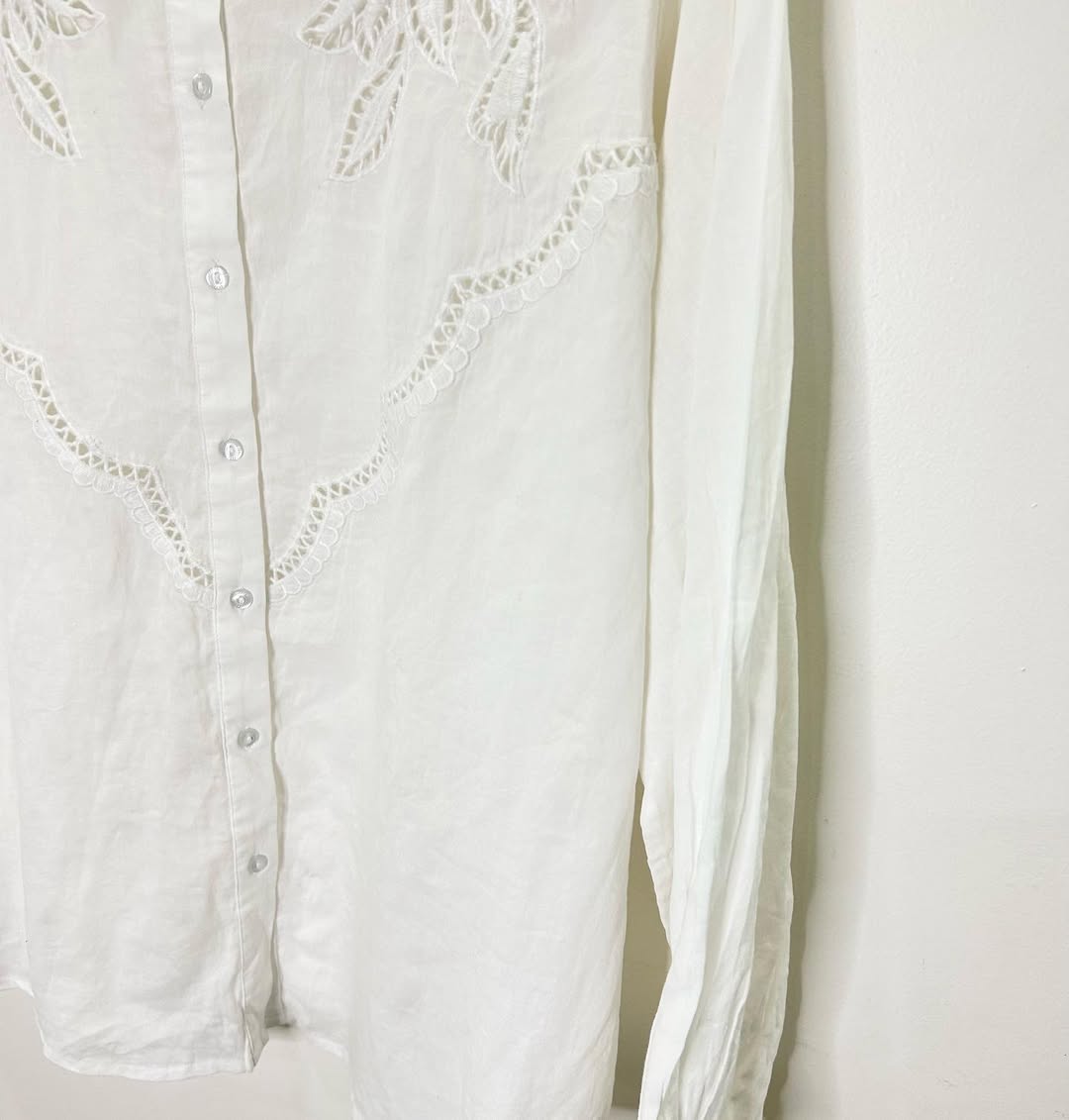 Cotton White Solid Shirt