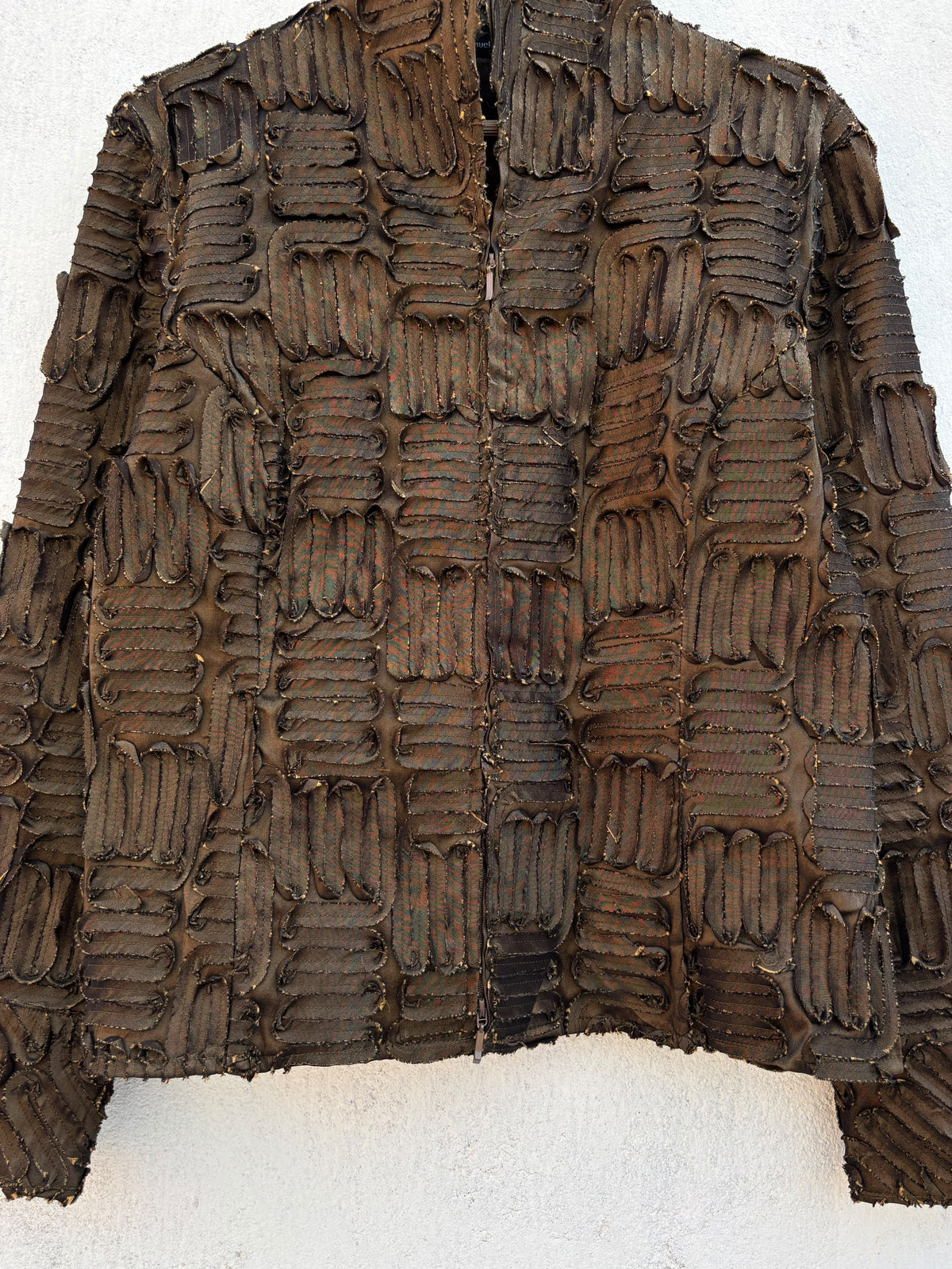 Vintage Brown Jacket: 38”