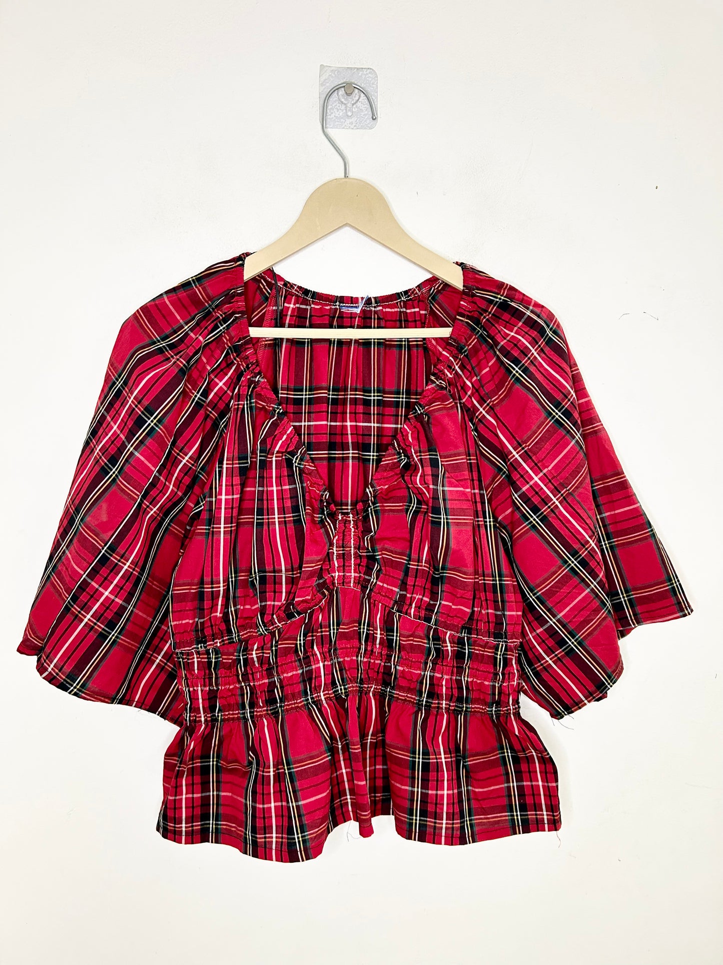 Plaid Top