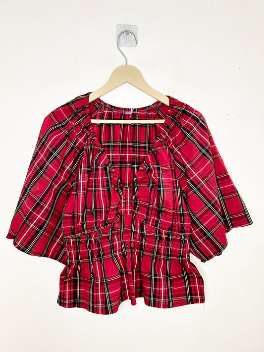 Plaid Top